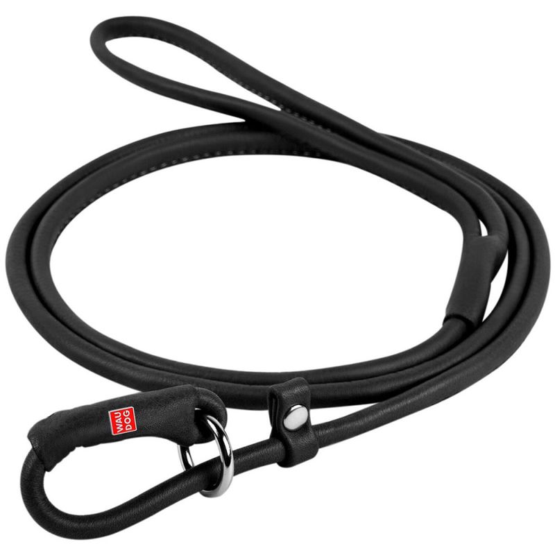 Waudog soft lær utstilling/retriverkobbel 4mm