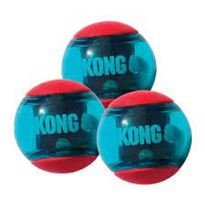 Hovedbilde Kong Squeezz Action Ball S 3pk